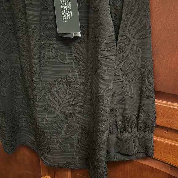 Karl Lagerfeld Paris Black Tunic NWT - Picture 7 of 9